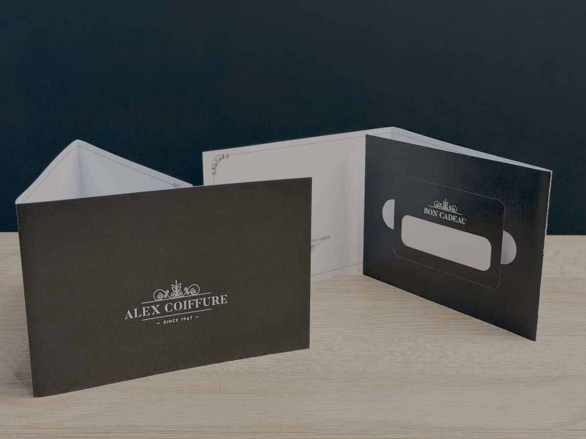 Bon cadeau Alex Coiffure, coffret since 1967